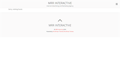 Desktop Screenshot of mrrinteractive.com